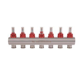 Колектор з витратомірами Thermo Alliance Standart 1" 7 виходів SD235W7 SD00021385 фото