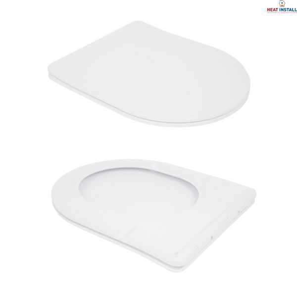 Унітаз підвісний Qtap Swan безобідковий з сідінням Soft-close QT16335180W SD00053469 фото