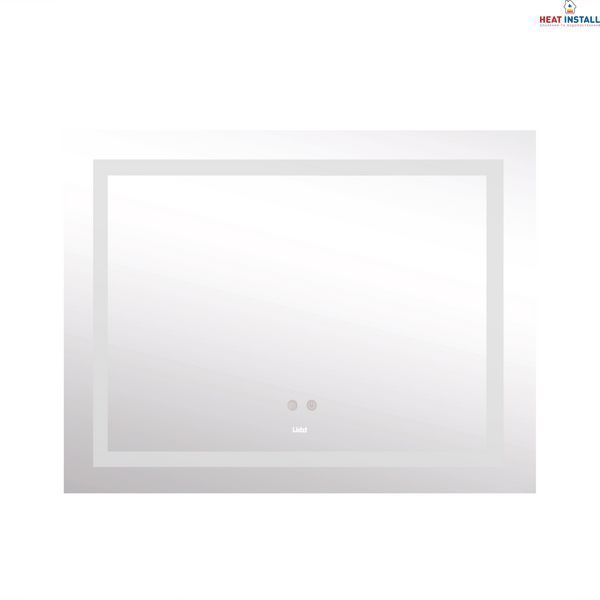 Дзеркало Lidz Kubis (KU1) 1200х800 з LED-підсвічуванням Touch, з антизапотіванням, з димером, рег. яскравості LDKUB120080049008 SD00055132 фото