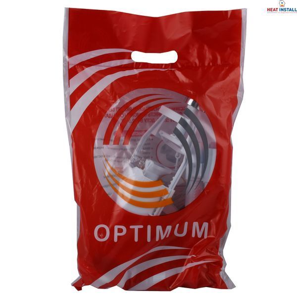 Набір для бачка унітазу OPTIMUM бок підв пласт 1/2&Prime; і зливним механізмом з однією кнопкою OPTI 1010 000031463 фото