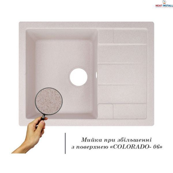 Кухонна мийка Lidz 650x500/200 COL-06 (LIDZCOL06650500200) SD00039780 фото