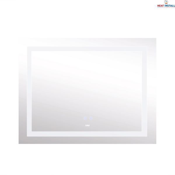 Дзеркало Lidz Kubis (KU1) 1200х800 з LED-підсвічуванням Touch, з антизапотіванням, з димером, рег. яскравості LDKUB120080049008 SD00055132 фото