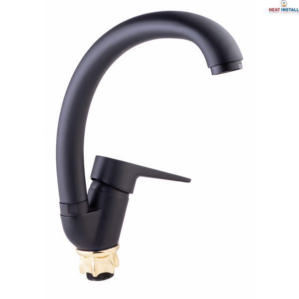 Змішувач для кухні Lidz Nicole 008F (k35) LDNIC008FBLA35181 Black SD00041285 фото