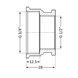 Муфта Thermo Alliance Standart 1/2"х3/4" ВР SD4051520 SD00047808 фото 2