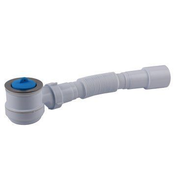 Сифон OPTIMUM низький пляшковий для душ.піддону з випуск 1 1/2&Prime; та гофротрубою 40*40/50 OPTI 09033 000029705 фото
