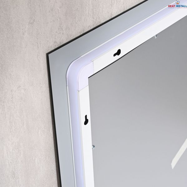 Дзеркало Qtap Taurus (TA1) 800&times;600 мм з LED-підсвічуванням Touch, з антизапотіванням, з димером, рег. темп. кольору (3000-6500K) QTTAU8006004895 SD00055076 фото
