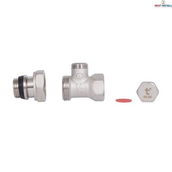 Термостатичний набір Thermo Alliance Standart прямий 1/2" TAS353W15 SD00054400 фото