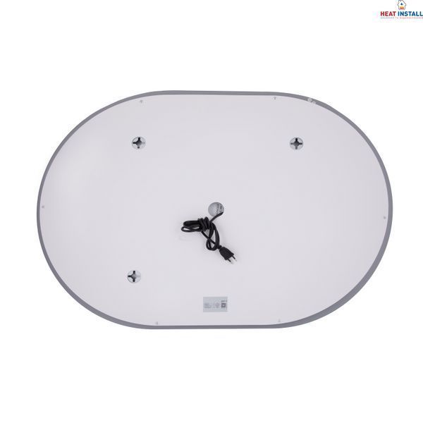 Дзеркало Qtap Gemini 650х900 з LED-підсвічуванням Touch, з антизапотіванням, з димером, рег. темп. кольору (3000-6500K) Reverse QT2578R6590 SD00052320 фото