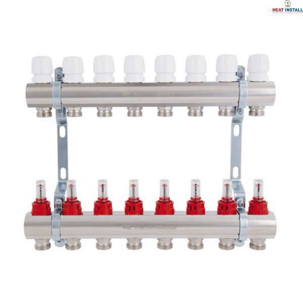 Колектор з витратомірами Thermo Alliance Standart 1" 8 виходів SD235W8 SD00021386 фото