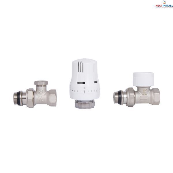 Термостатичний набір Thermo Alliance Standart прямий 1/2" TAS353W15 SD00054400 фото