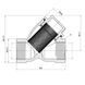 Фільтр грубої очистки Thermo Alliance Forte 1"ВВ нікель для води косий TAF124W25 SD00053365 фото 2