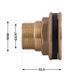 Врізка Thermo Alliance Standart 3/4" в бак SD40020 SD00047788 фото 3