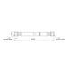 Шланг для газу чорний Thermo Alliance Standart 1/2" ВВ 50 см SD91G50 SD00055006 фото 2