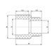 Муфта PPR Blue Ocean 75х32 редукційна SD00006363 фото 2