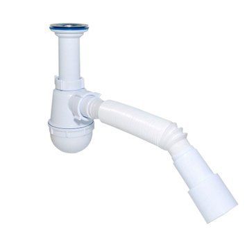 Сифон Waterstal А-40029 для мийки 1 1/2&Prime; з гофрою 000013267 фото