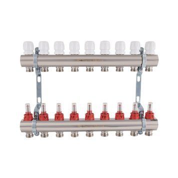 Колектор з витратомірами Thermo Alliance Standart 1" 9 виходів SD235W9 SD00021387 фото