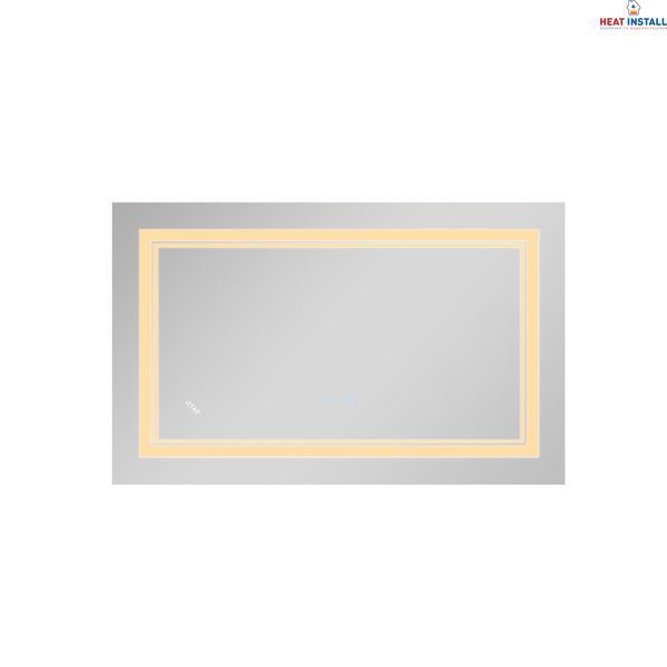 Дзеркало Qtap Cardinal (CA1) 800х500 з LED-підсвічуванням Touch, з антизапотіванням, з димером, рег. темп. кольору (3000-6500K) Reverse QT0478C5080 SD00052322 фото