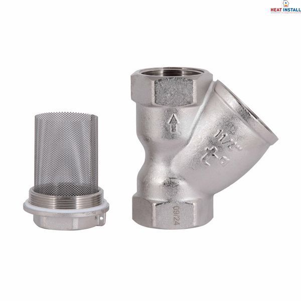Фільтр грубої очистки Thermo Alliance Forte 1&nbsp;1/4"ВВ нікель для води косий TAF124W32 SD00053366 фото