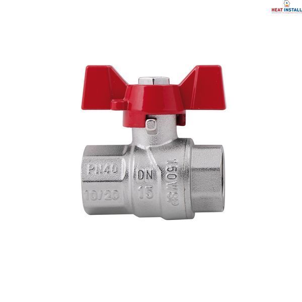 Кран кульовий Thermo Alliance Forte 1/2" ВР для води (метелик) SF602W15 SD00010575 фото