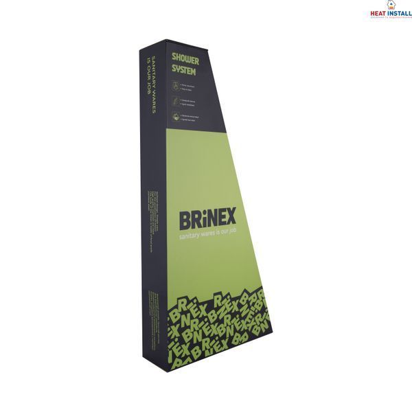 Душова система універсальна Brinex Pure 1030 на 3 споживача Nickel BRIPUR1030NKL SD00053186 фото