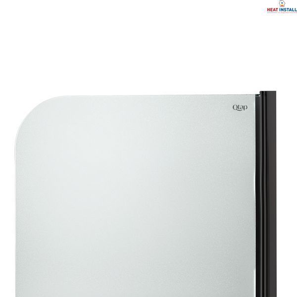 Штора на ванну Qtap Standard BLM407513APR скло Pear 6 мм, 75х140 см, права SD00051929 фото