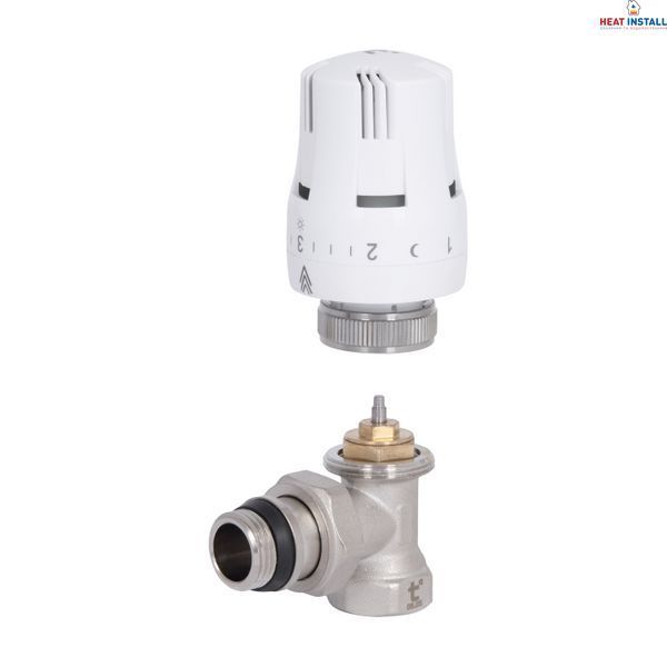 Термостатичний набір Thermo Alliance Standart кутовий 1/2" TAS352W15 SD00054399 фото