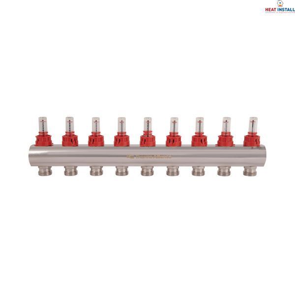 Колектор з витратомірами Thermo Alliance Standart 1" 9 виходів SD235W9 SD00021387 фото