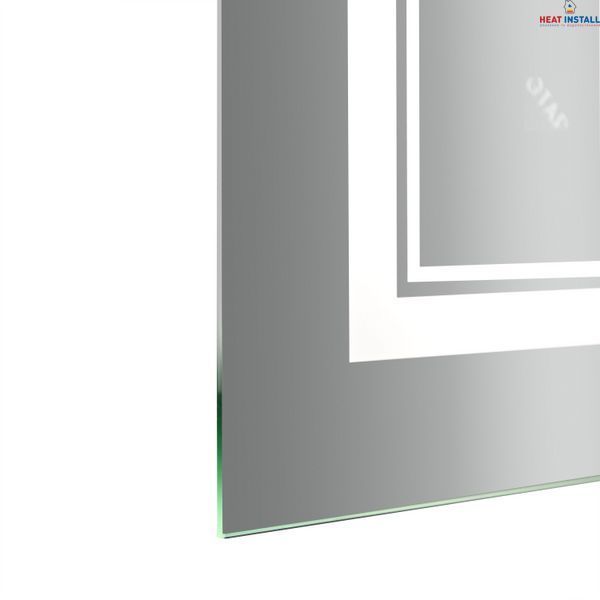 Дзеркало Qtap Cardinal (CA1) 800х500 з LED-підсвічуванням Touch, з антизапотіванням, з димером, рег. темп. кольору (3000-6500K) Reverse QT0478C5080 SD00052322 фото