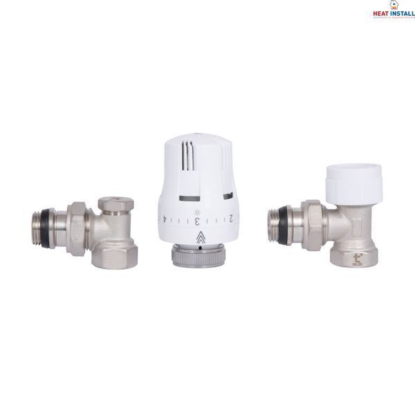 Термостатичний набір Thermo Alliance Standart кутовий 1/2" TAS352W15 SD00054399 фото