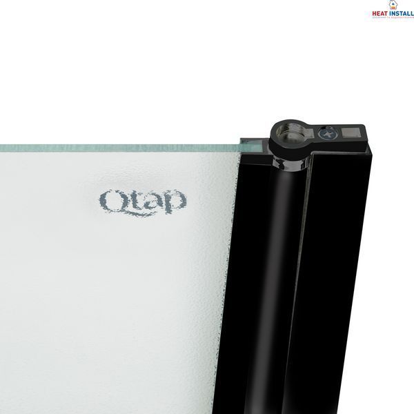 Штора на ванну Qtap Standard BLM407513APR скло Pear 6 мм, 75х140 см, права SD00051929 фото