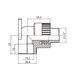 Уголок PPR Thermo Alliance настенный 20х1/2" ВР SD00051638 фото 3