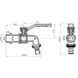 Кран кульовий для поливу Thermo Alliance Forte 3/4"З незамерзаючий TAF141W20 SD00054681 фото 2