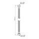 Шланг для води Thermo Alliance Standart 100 см NYLON 1/2"x1/2" ВВ TAS387W100 SD00052981 фото 5