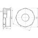 Футорка Thermo Alliance Forte 2"х3/4" ЗВ SF3745020 SD00002740 фото 2