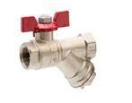 Кран кульовий з фільтром &Prime;ARCO Sena&Prime; 1/2&Prime;вн./вн. 152503 (752503) (Метелик) 000029339 фото