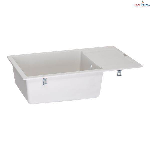 Кухонна мийка Lidz 781x510/200 WHI-01 (LIDZWHI01781510200) SD00044537 фото