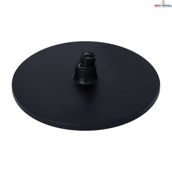 Душова система універсальна Qtap Slavonice на три споживача (з виливом) QTSLA111BLM45911 Black Matt SD00052035 фото
