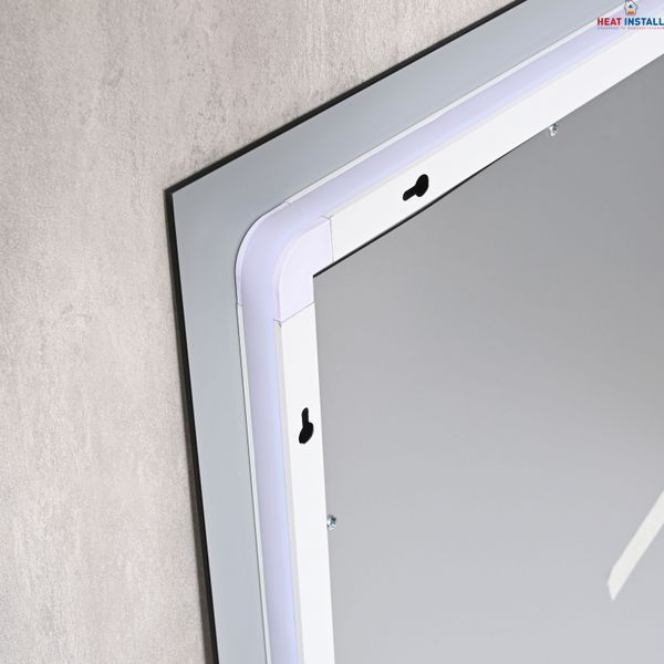 Дзеркало Qtap Taurus (TA1) 800&times;700 мм з LED-підсвічуванням Touch, з антизапотіванням, з димером, рег. темп. кольору (3000-6500K) QTTAU80070048954 SD00055078 фото