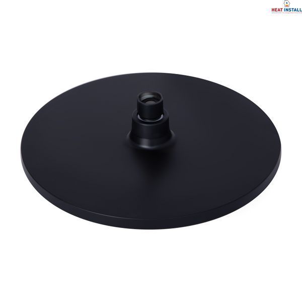 Душова система універсальна Qtap Slavonice на три споживача (з виливом) QTSLA111BLM45911 Black Matt SD00052035 фото