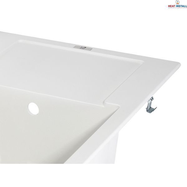Кухонна мийка Lidz 781x510/200 WHI-01 (LIDZWHI01781510200) SD00044537 фото