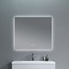 Дзеркало Qtap Taurus (TA1) 800&times;700 мм з LED-підсвічуванням Touch, з антизапотіванням, з димером, рег. темп. кольору (3000-6500K) QTTAU80070048954 SD00055078 фото 8