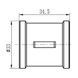 Муфта Thermo Alliance Forte 3/4" ВВ SF35620 SD00002560 фото 2