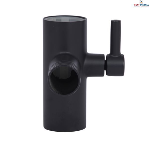 З'єднувач душової стійки Qtap (71,2x52x962) для душової системи Gemini Matt Black QTGEM71252962BLA50213 SD00056337 фото