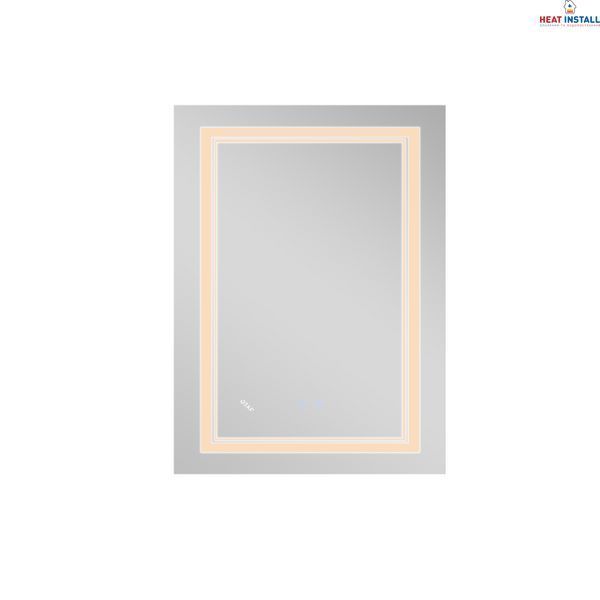 Дзеркало Qtap Cardinal 600х800 з LED-підсвічуванням Touch, з антизапотіванням, з димером, рег. темп. кольору (3000-6500K) QT0478C6080 SD00052325 фото