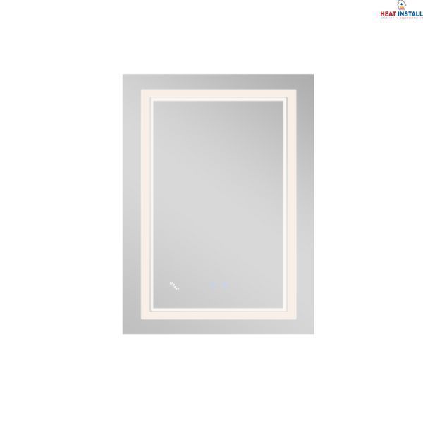 Дзеркало Qtap Cardinal 600х800 з LED-підсвічуванням Touch, з антизапотіванням, з димером, рег. темп. кольору (3000-6500K) QT0478C6080 SD00052325 фото