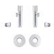 Комплект кранів Thermo Alliance Standart 1/2" НР для рушникосушарки кутовий SF395W15 SD00046628 фото 5