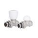Комплект радіаторних кранів Thermo Alliance Standart 1/2" ВН прямий TAS230W15 SD00053599 фото 1
