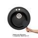 Кухонна мийка Lidz D510/200 BLM-14 (LIDZBLM14D510200) SD00043321 фото 6