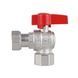 Кран кульовий Thermo Alliance Standart 3/4"ВВ кутовий, PN40, з накидною гайкою TAS223W20 SD00054690 фото 4