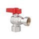 Кран кульовий Thermo Alliance Standart 3/4"ВВ кутовий, PN40, з накидною гайкою TAS223W20 SD00054690 фото 3
